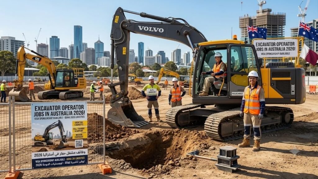 Excavator Operator Jobs in Australia
