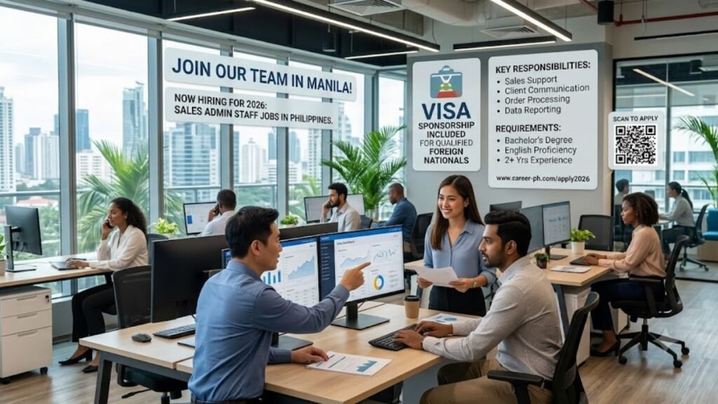 Sales Admin Staff Jobs in Philippines