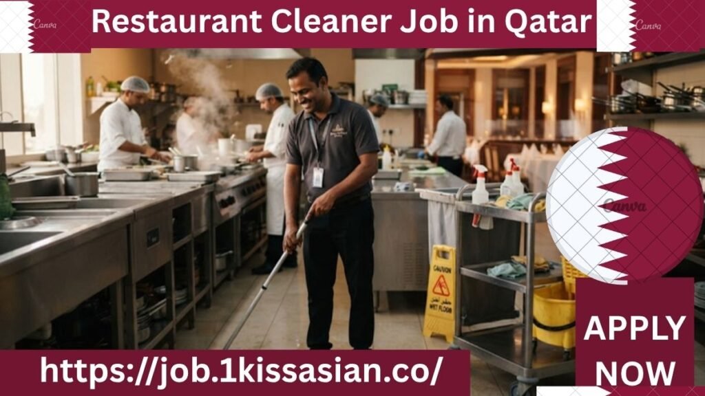 Restaurant Cleaner Job in Qatar